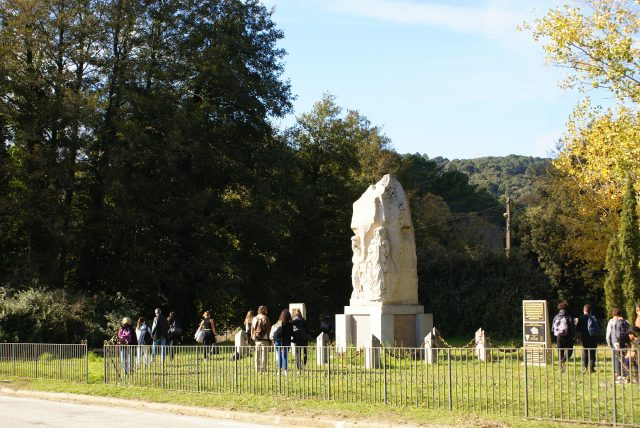 Ciniccia. Le monument de la Résistance