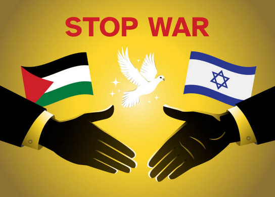 Israël-Palestine. Mains tendues pour la paix.